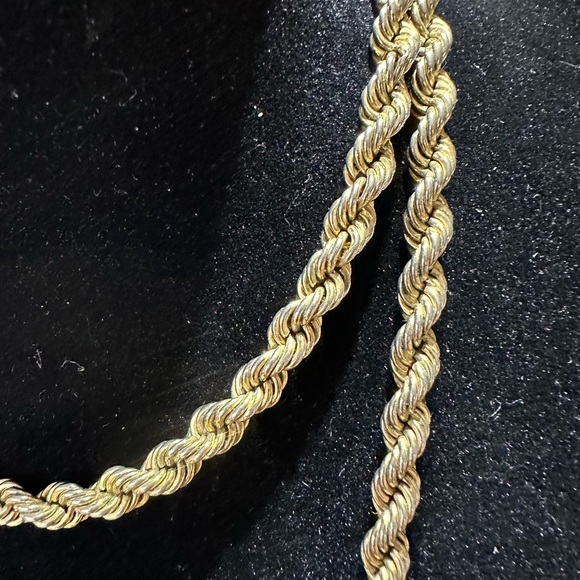 Christian Dior vintage rope chain 15” long - Picture 7 of 8